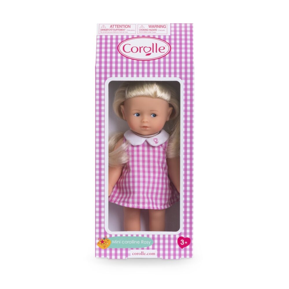 Corolle Ltc Mini Corolline Rosy Blond Doll Vanilla Scented Blue Eyes 8in