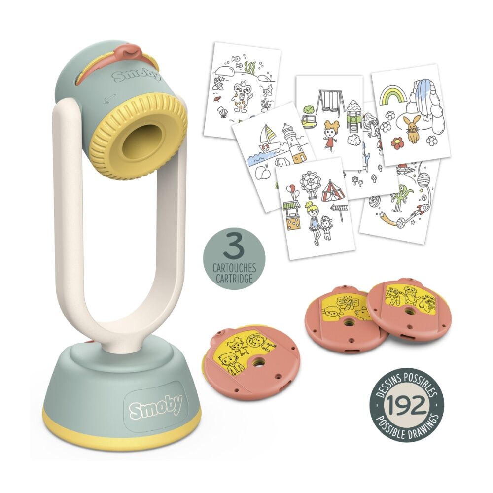 Smoby Drawing Light Projector With 192 Different Designs Creative Toy