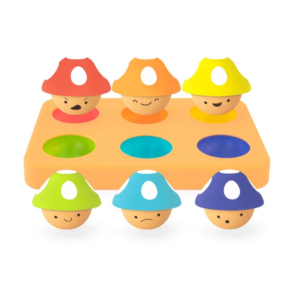 Sassy Baby Mischievous Matching Mushrooms Memory Game 1y+ 23cm