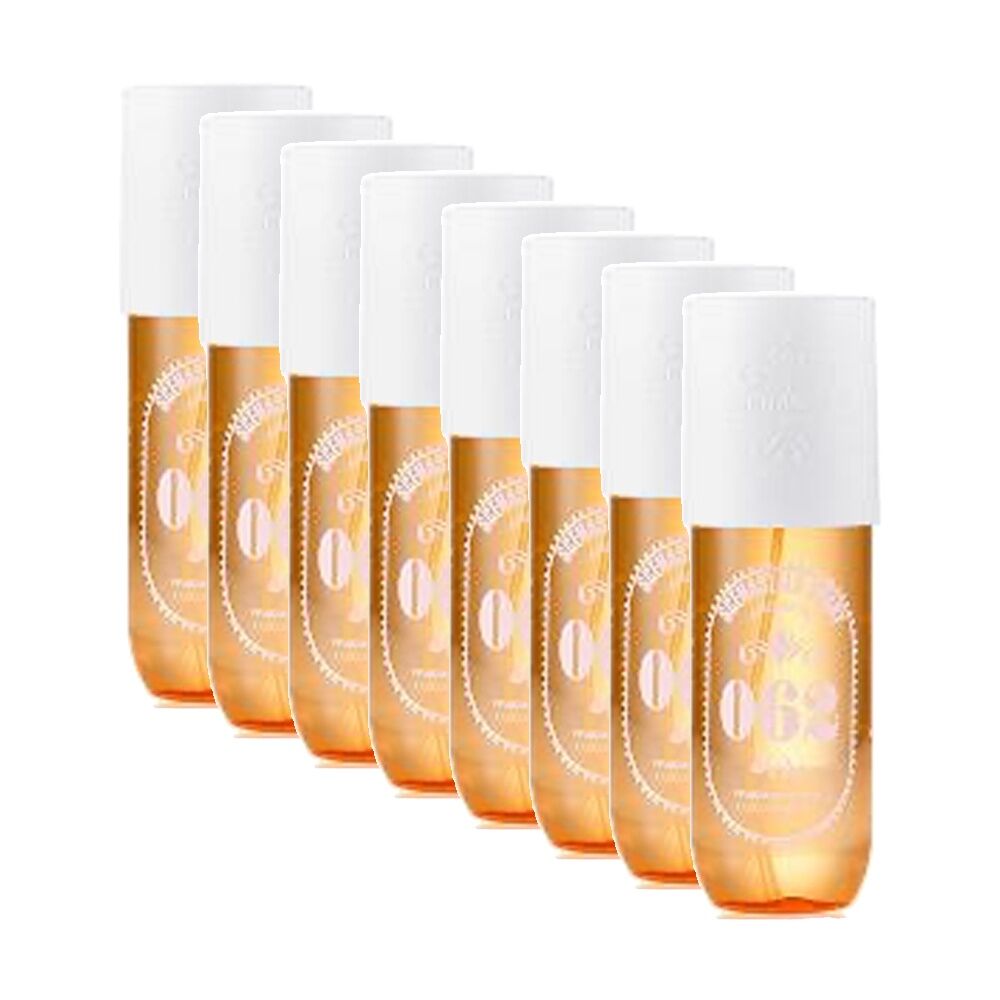 8PK Scenabella Body Spray 62 Fragrance Mist 250mL Vanilla Caramel Sandalwood