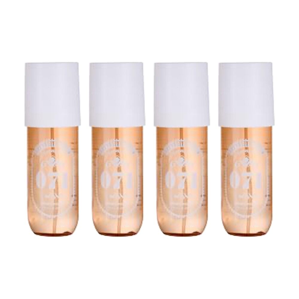 4PK Scenabella Body Spray 71 Fragrance Mist 250mL Vanilla Chocolate Coconut