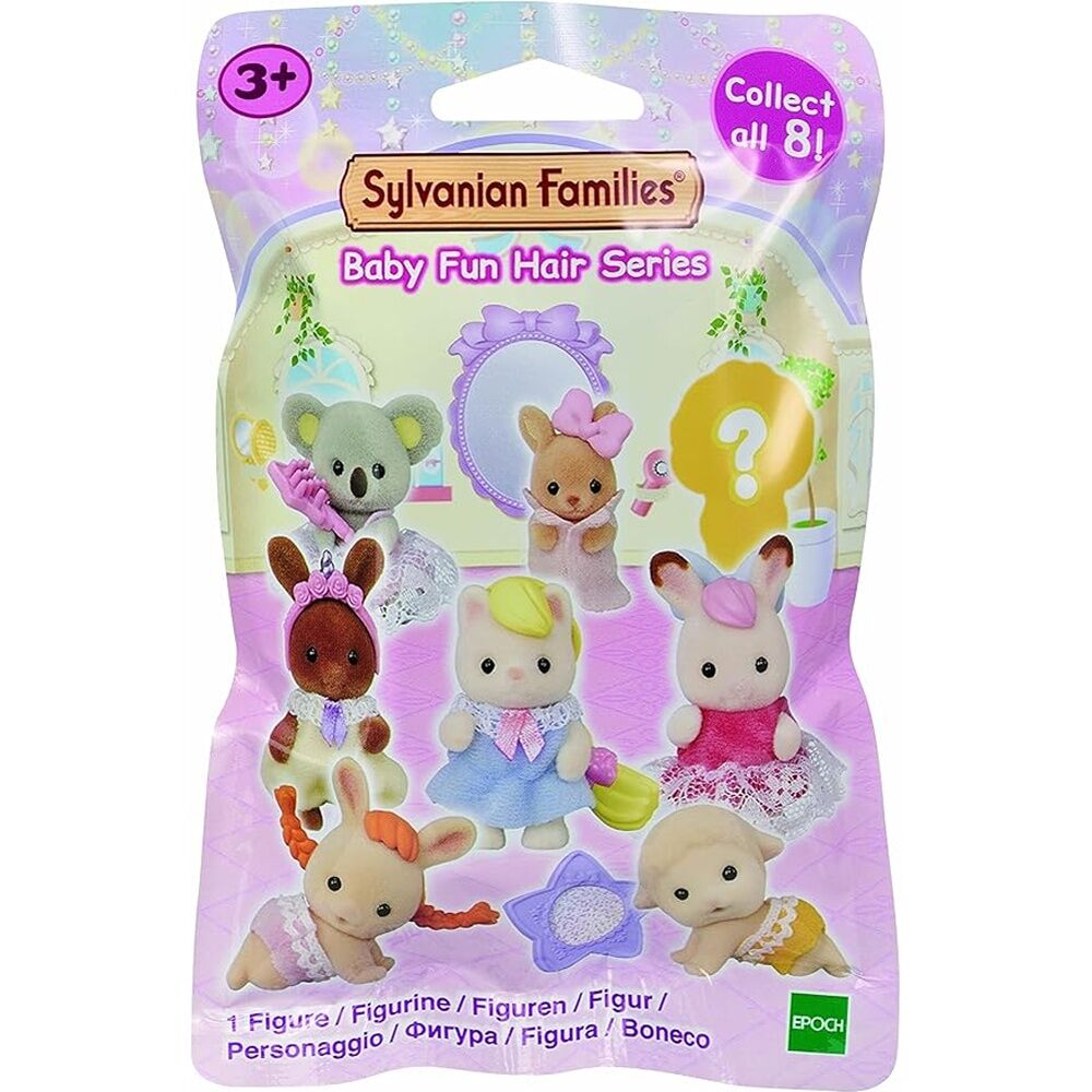 4PK Sylvanian Families Baby Fun Hair Series Figurine Kids Toy 3y+ Assorted