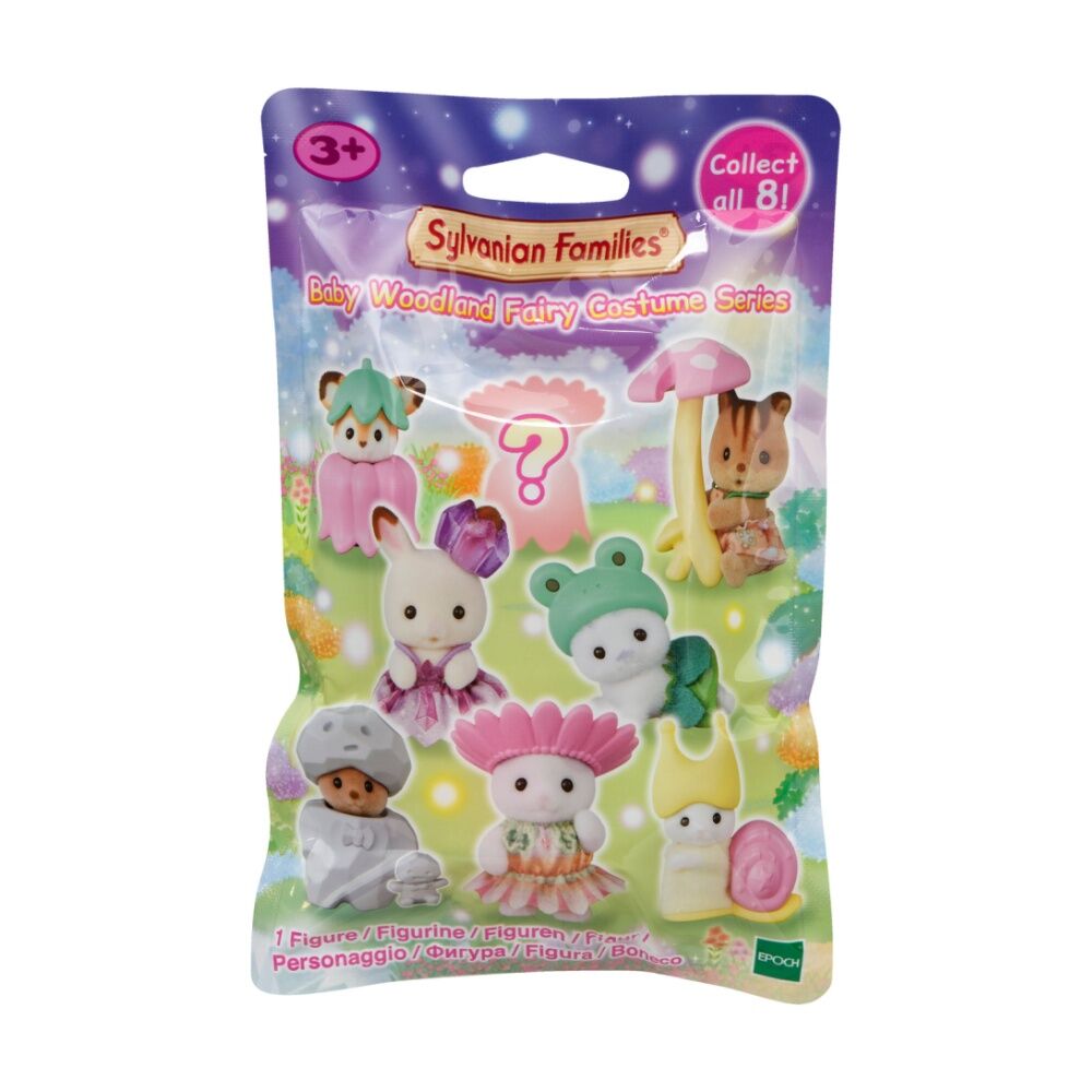 16PK Sylvanian Families Baby Woodland Fairy Costume Series Blind Box Figures 3y+