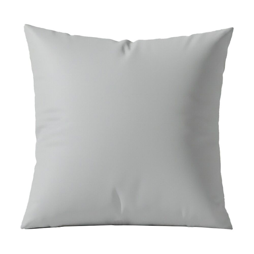 2PK Renee Taylor 400TC Egyptian Cotton European Pillowcase Light Grey 65x65cm