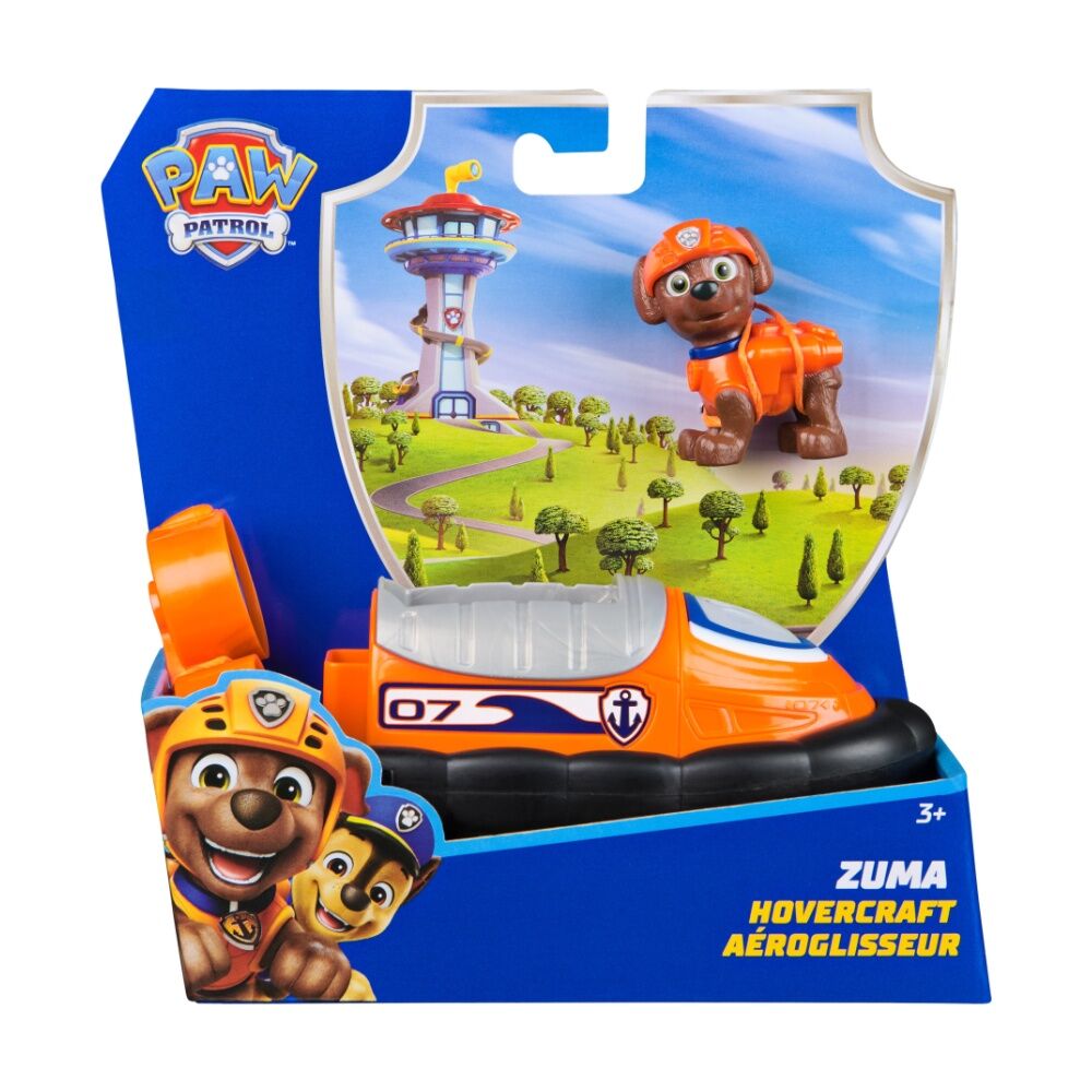 Paw Patrol Sustainable Basic Vehicle Hovercraft Kids Play Toy 3y+ Zuma