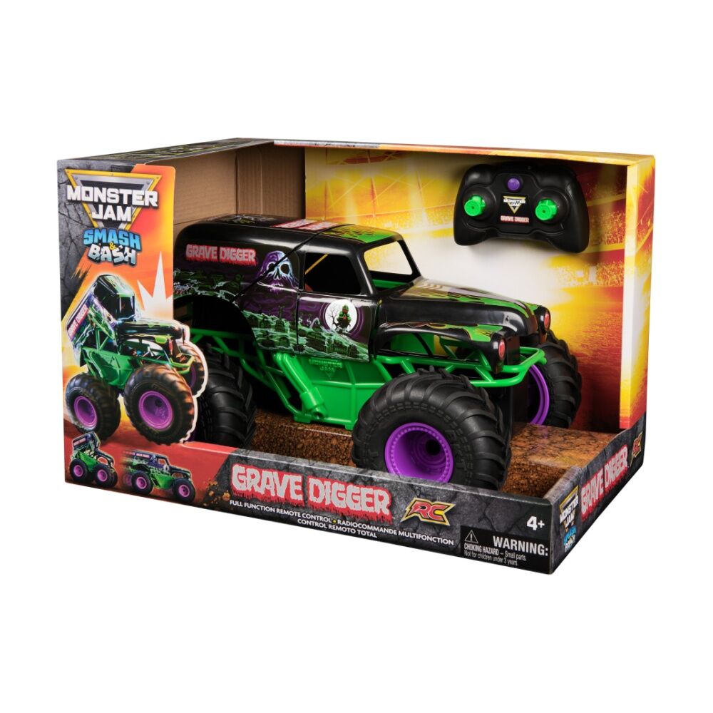 Monster Jam Ratio Control Kids Play Toy 4y+ 1:15 Smash n Bash