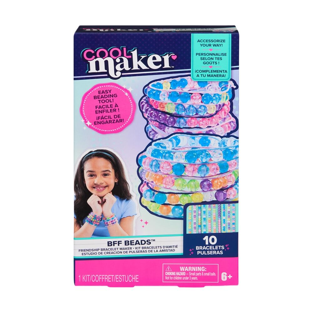 Cool Maker Friendship BFF Beads Customisable Bracelet Kit Kids Craft Toy 6y+