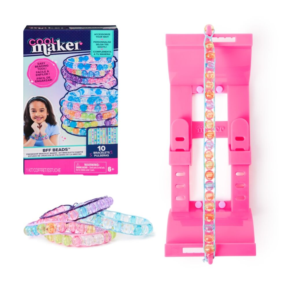 Cool Maker Friendship BFF Beads Customisable Bracelet Kit Kids Craft Toy 6y+