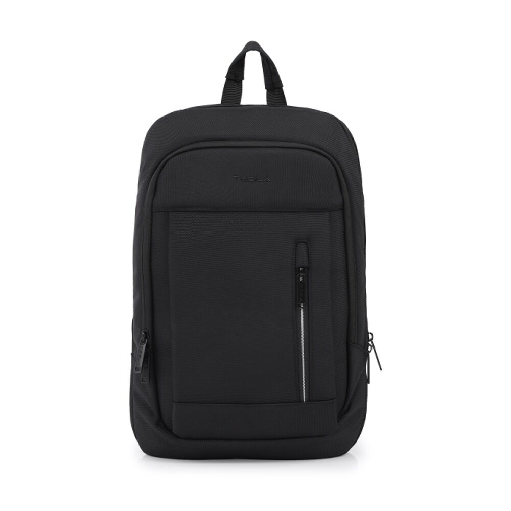 Tesla Lyra Backpack W/ Padded Back Panel & Laptop Compartment Black 44x30x10cm