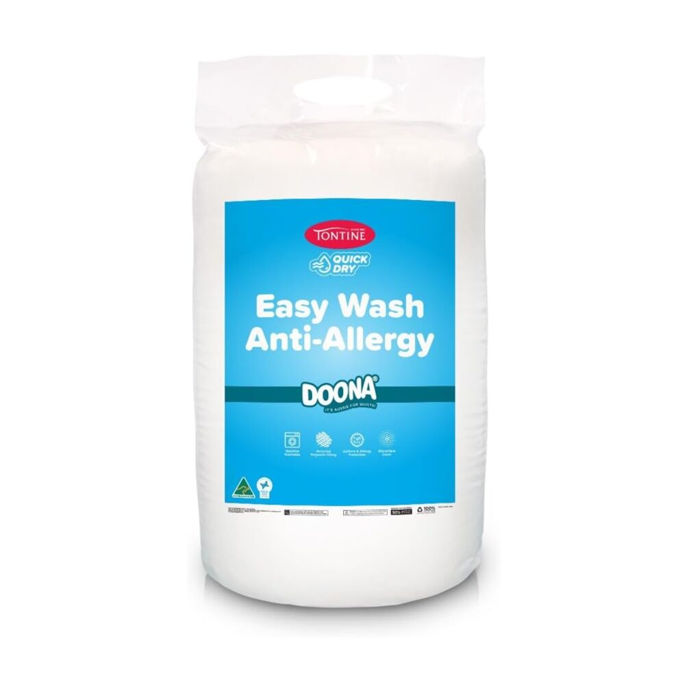 Tontine Quick Dry Easy Wash Anti Allergy Bedding Quilt All Seasons