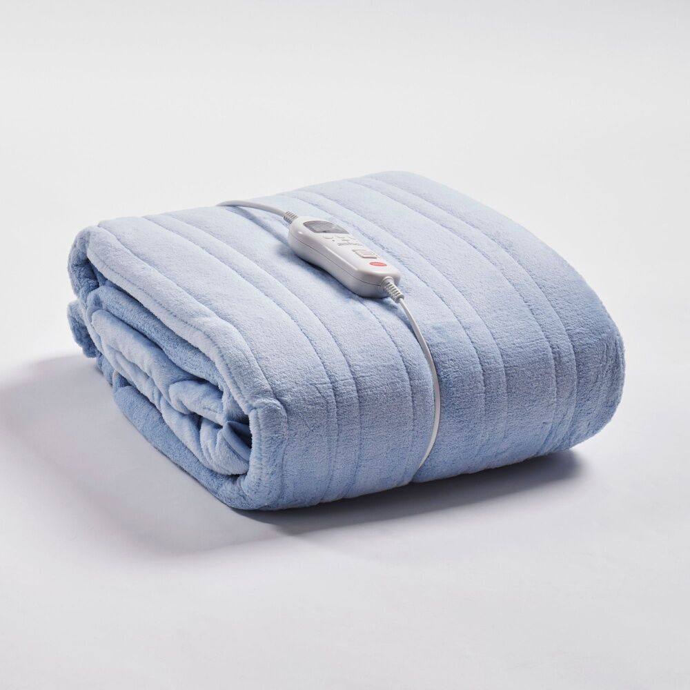 Tontine Extra Large Coral Fleece Heated Throw Polyester Skyway 180x200cm