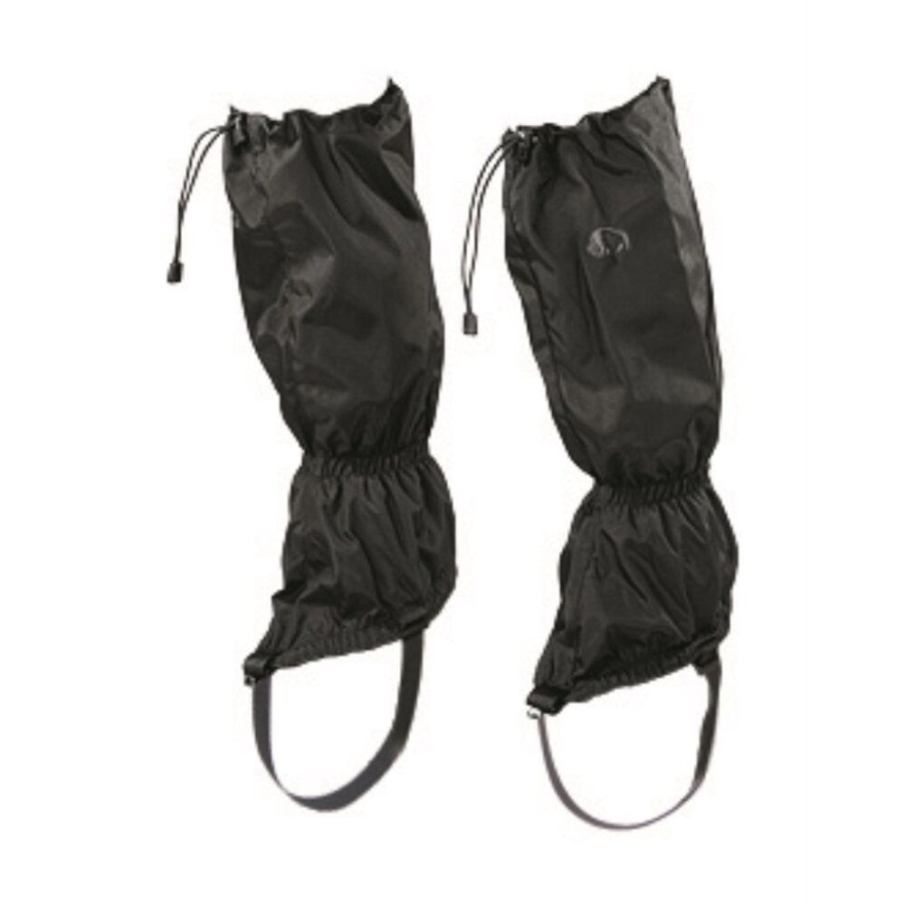 Tatonka Gaiter 420 Heavy Duty Outdoor Nylon Leg Cover Black W/ Boot Strap