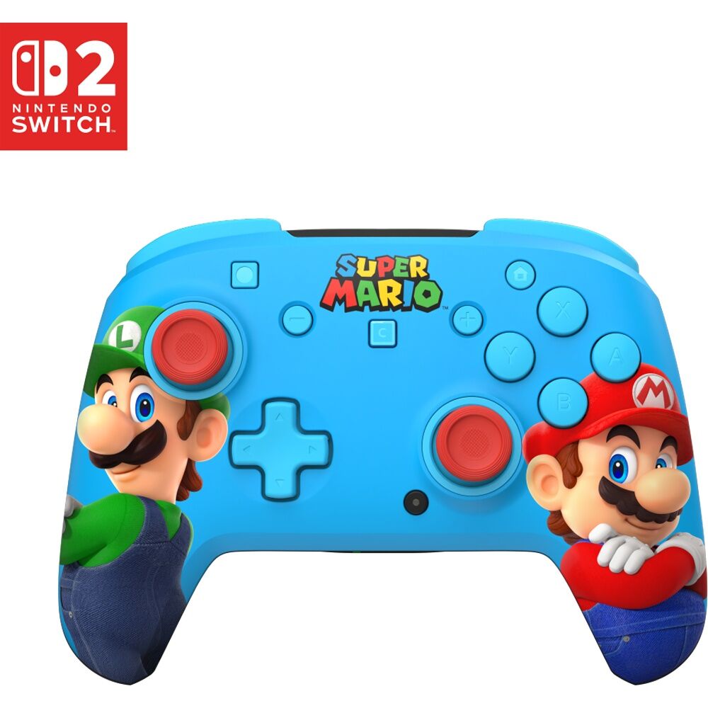 Turtle Beach Rematch Wireless Nintendo Switch 2 Gaming Controller Mario & Luigi