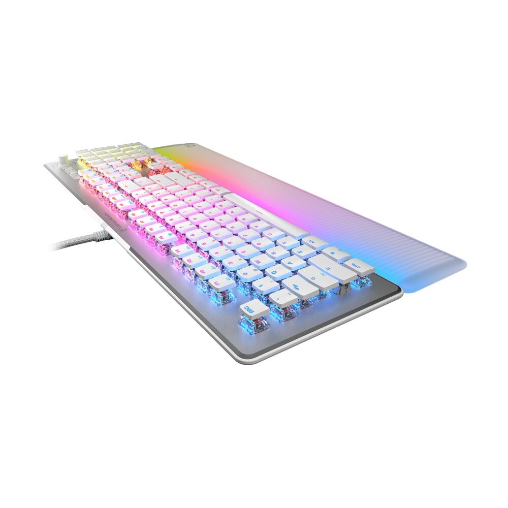 Turtle Beach LED Vulcan II Max Optical-Mechanical Gaming Keyboard White