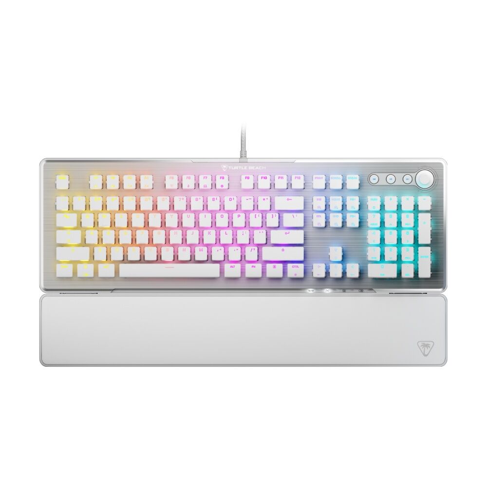 Turtle Beach Vulcan II Wired RGB Optical-Mechanical Gaming Keyboard White