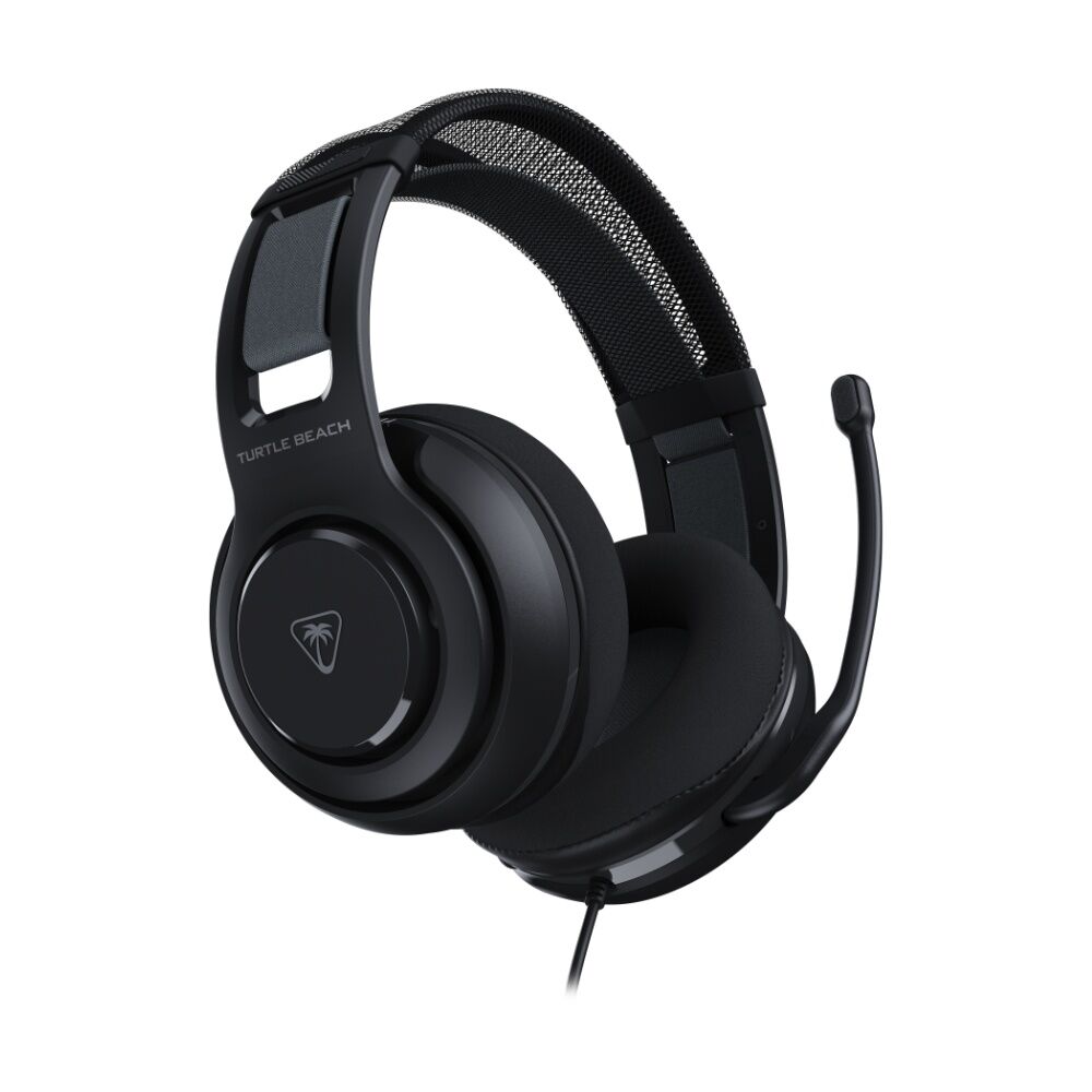 Turtle Beach Atlas 200 Wired Over Ear Gaming Headset Compatible With PC Black