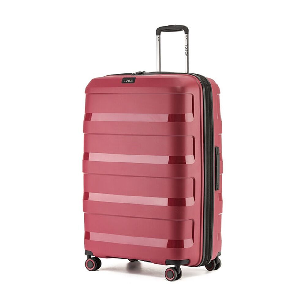 Tosca Comet PP 29 Suitcase Hard Case Lightweight Luggage Rumba Red Large 78cm