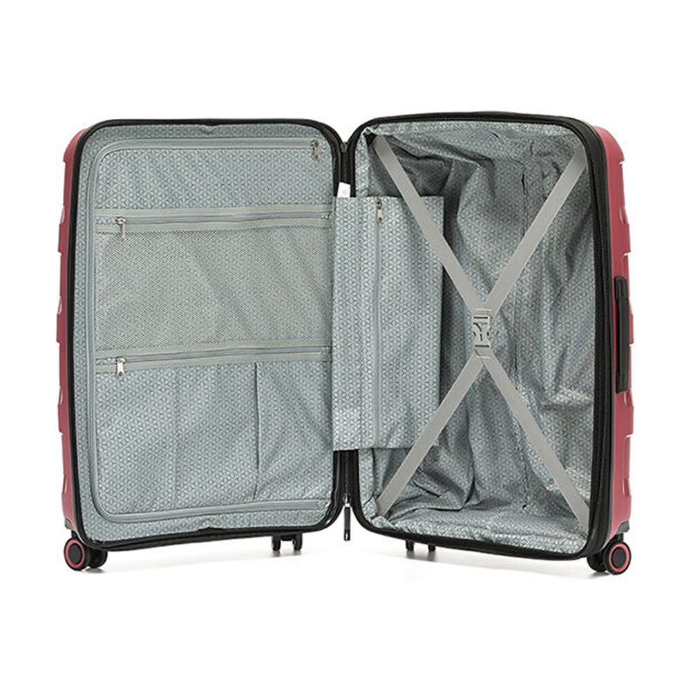 Tosca Comet PP 29 Suitcase Hard Case Lightweight Luggage Rumba Red Large 78cm