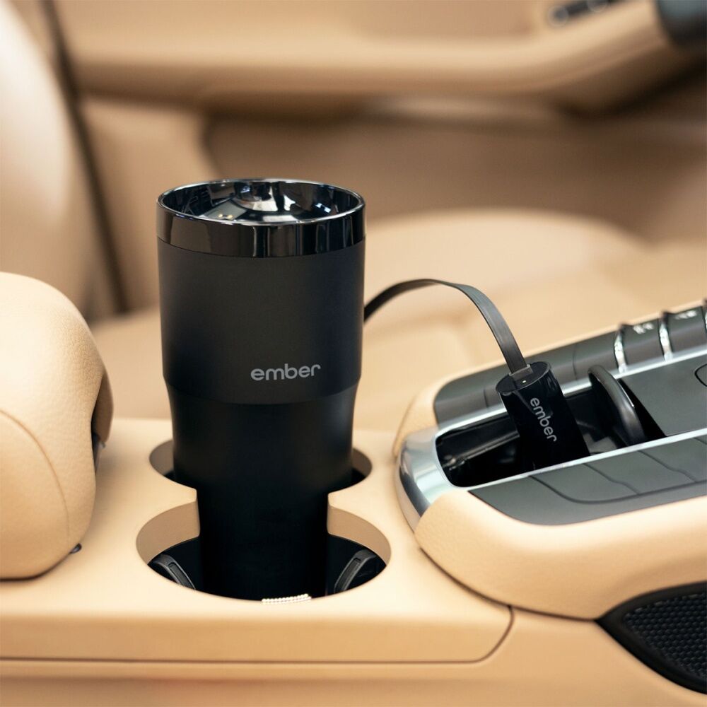 Ember Car Charging Coaster for Electric Insulated Smart Travel Mug Black