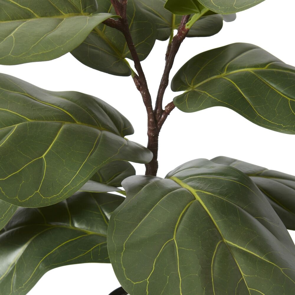 2PK E Style Fiddle Lush Tree Artificial Plant Decor Green 50x40x70cm