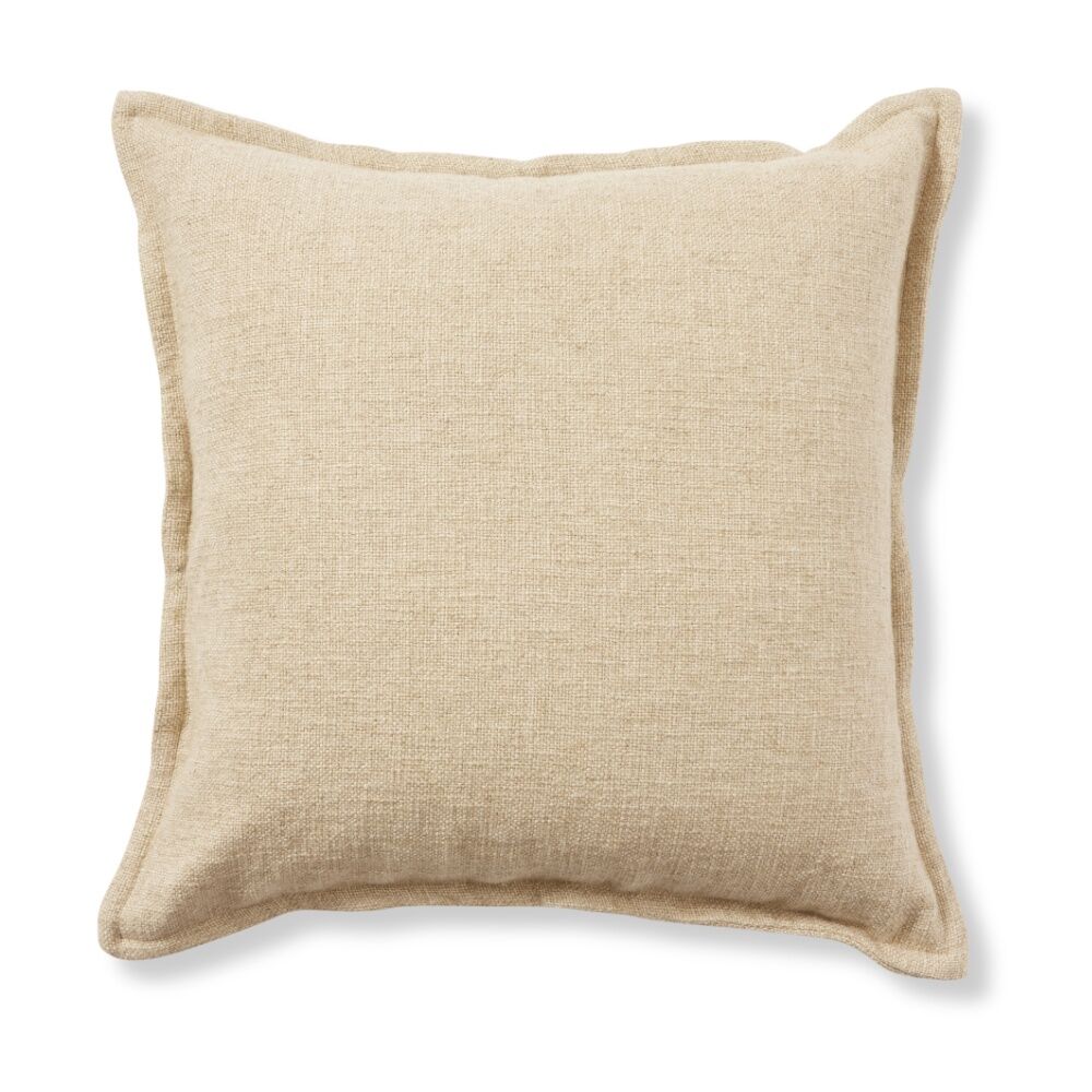 E Style Imani Cushion Contemporary Decorative Throw Pillow Beige 60x60cm