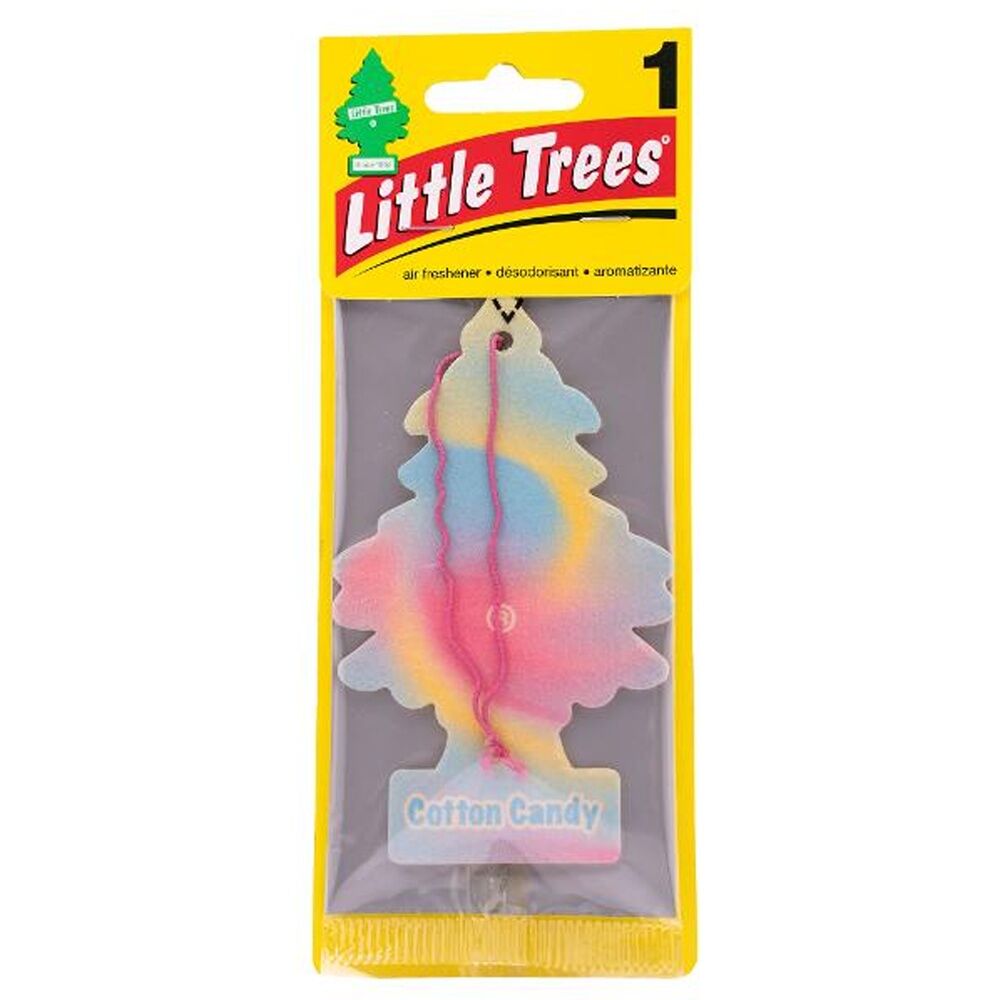12PK Little Trees Hanging Car Vehicle Air Freshener Cotton Candy Scent