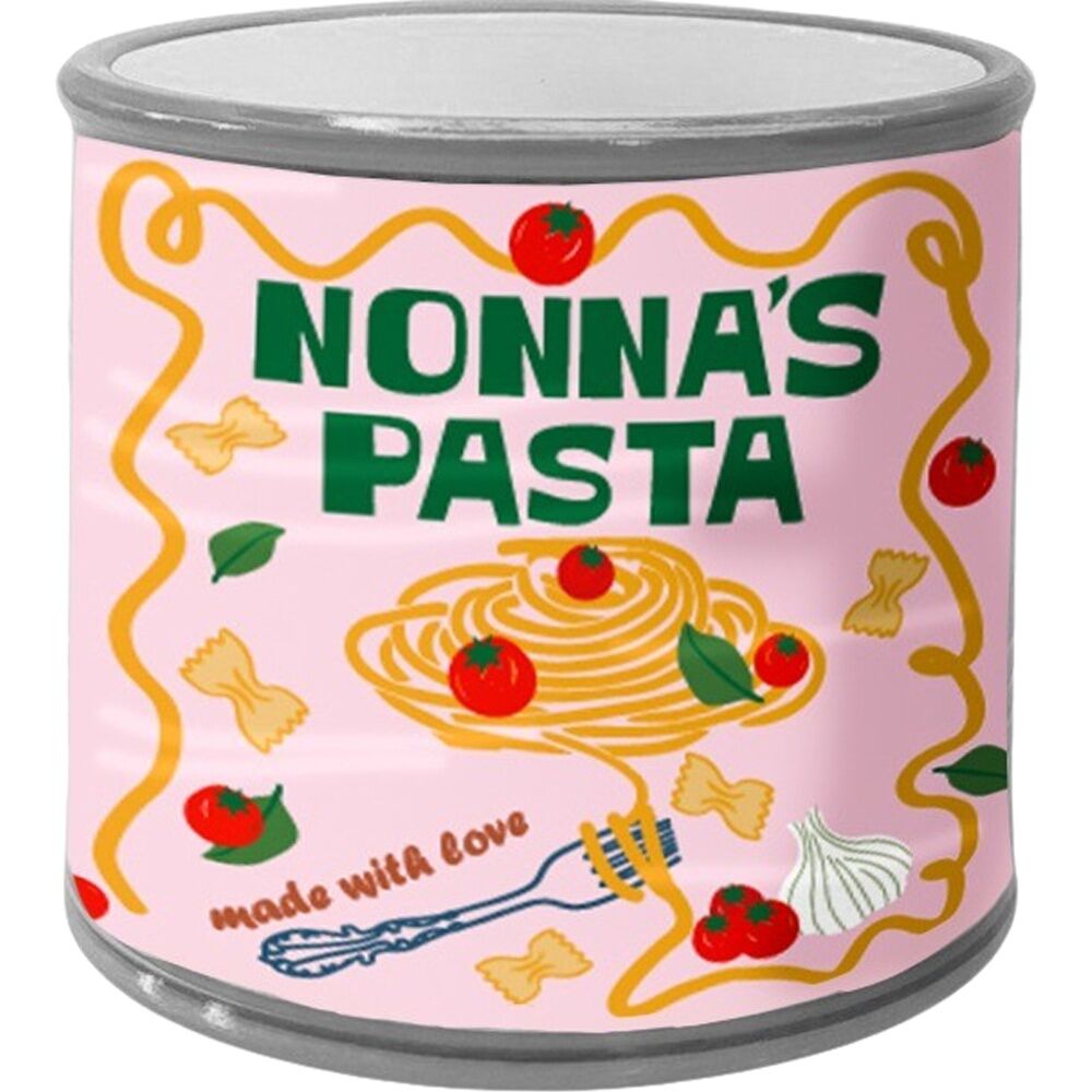 6x Urban Products Nonnas Pasta Can Planter Pink Decorative Pot 12cm
