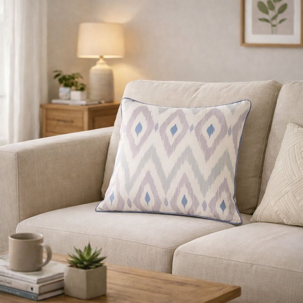 2PK Urban Style Lounge Cushion Throw Pillow Grey Diamond 45x45cm