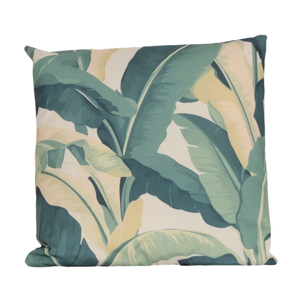 Urban Style Lounge Cushion Decorative Throw Pillow Palm Leaves 45x45cm