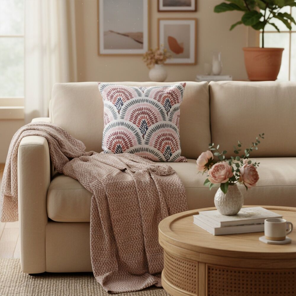 Urban Style Lounge Cushion Decorative Throw Pillow Arches 45x45cm