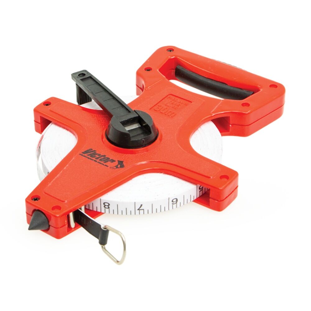 Victor Sports Tape Measure Open Reel Metric Imperial Winder 30m