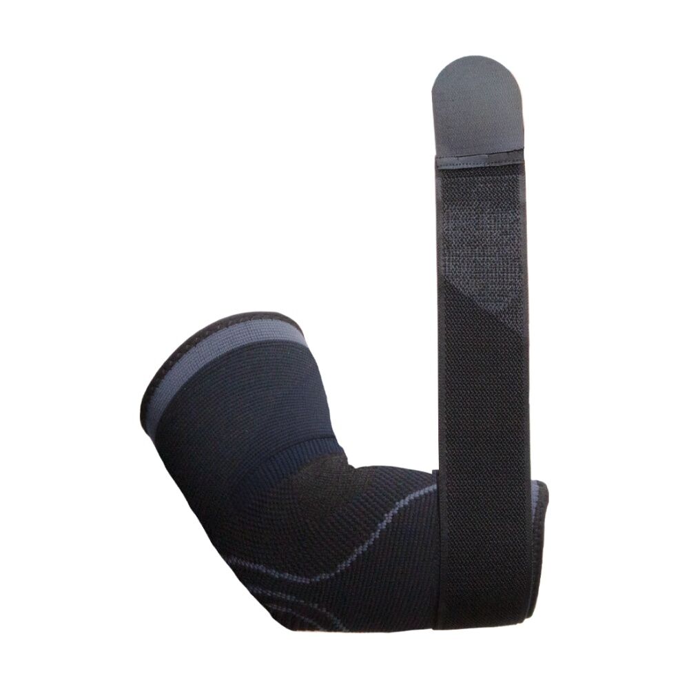 Victor Sports Knitted Elbow Support Compression Recovery Strap Small