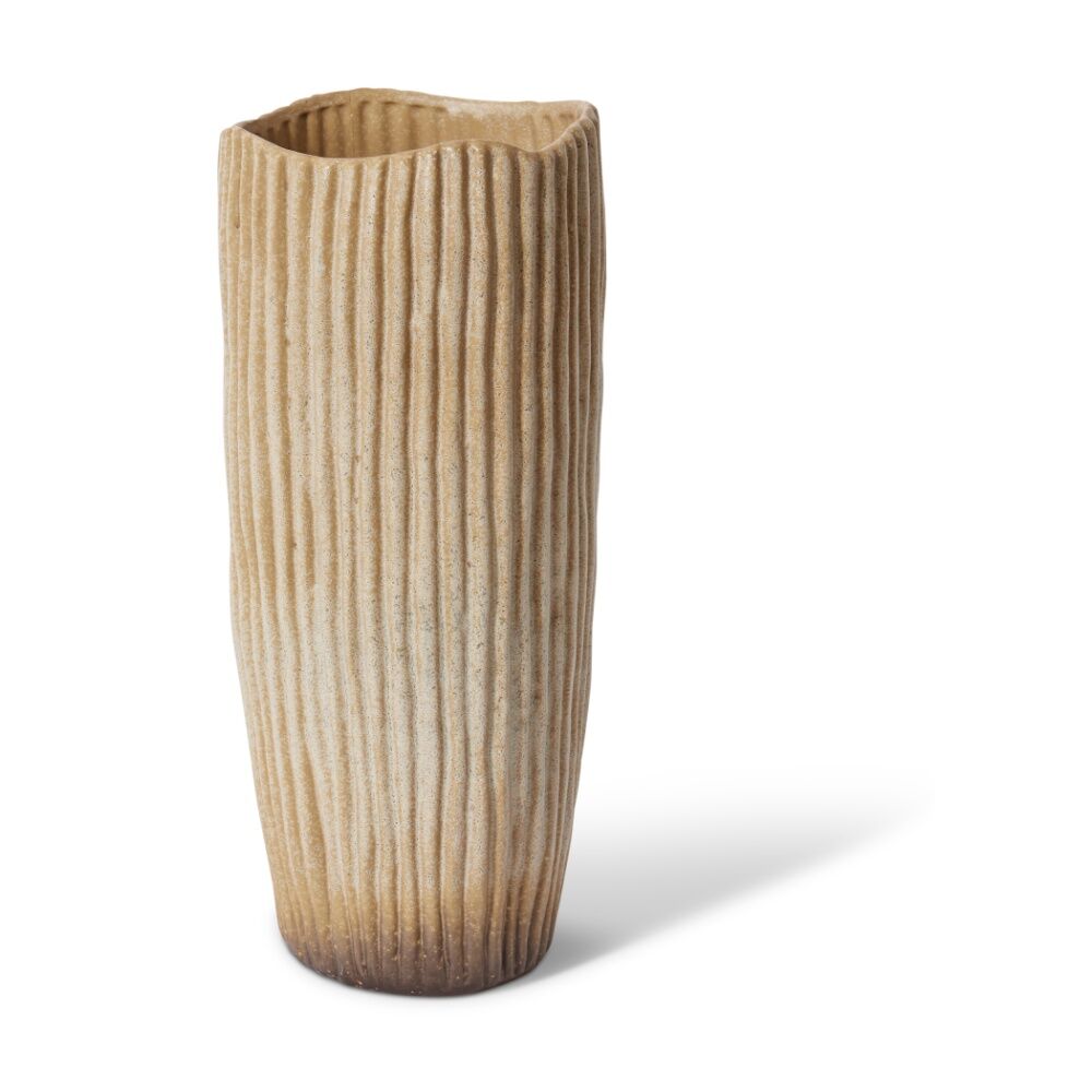 E Style Jonas Ceramic Vase Textured Interior Decor Mixed 20x19x44cm