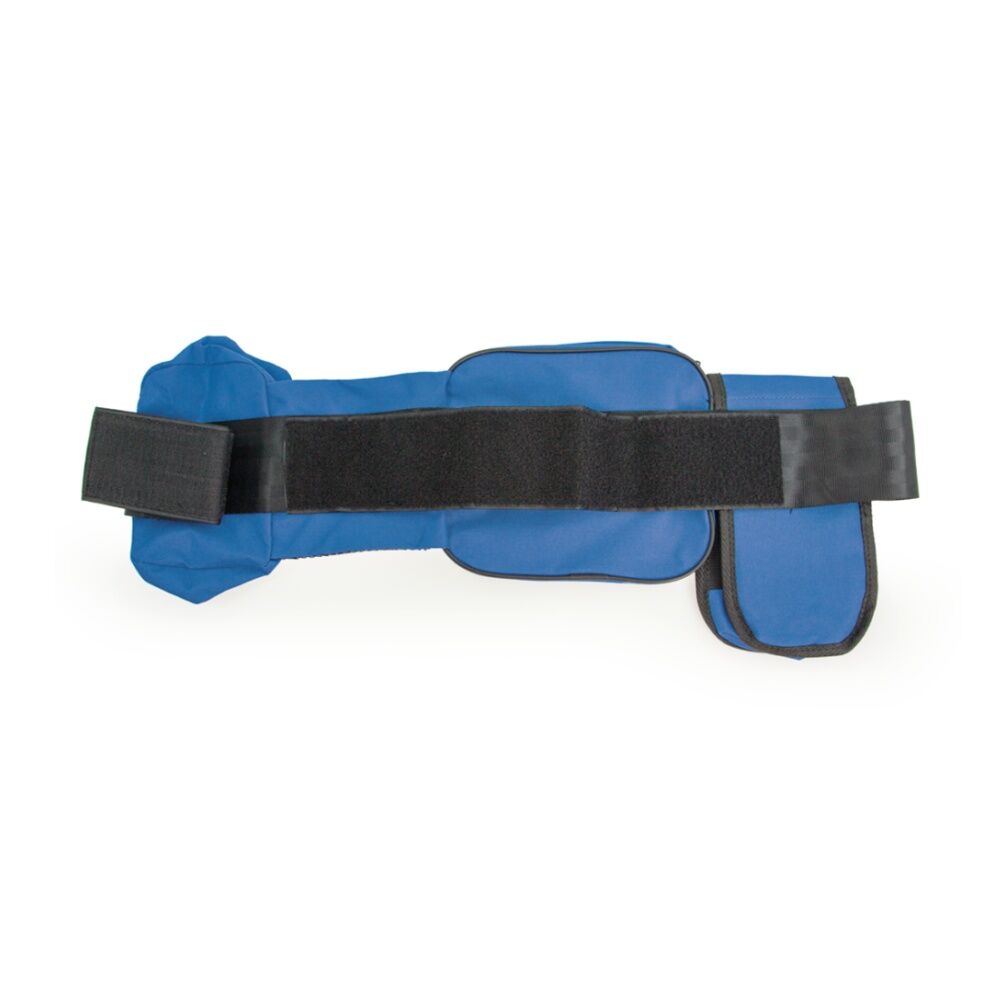 Victor Sports First Aid Bumbag Hook Loop Fastener With 6 Pockets Blue