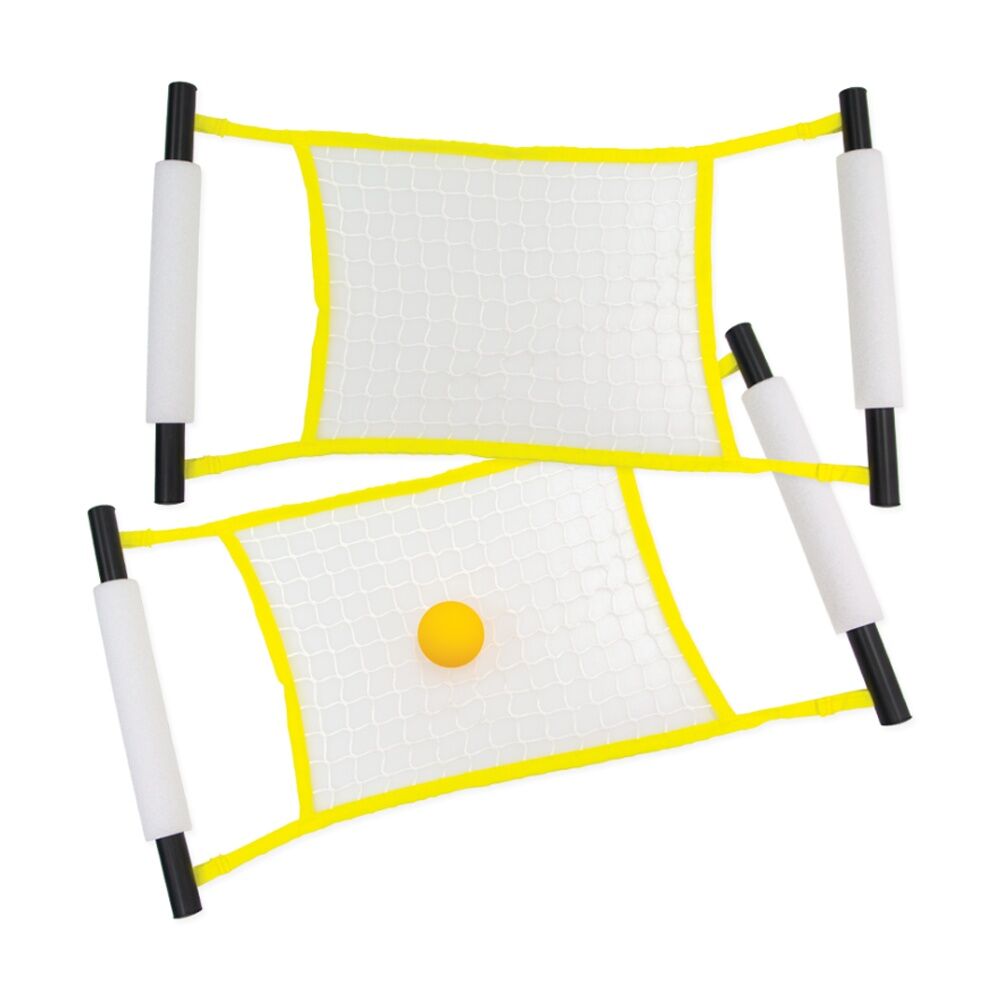 Victor Sports Catch Ball Net Set Hand Eye Coordination Game 2 Nets 1-Ball White