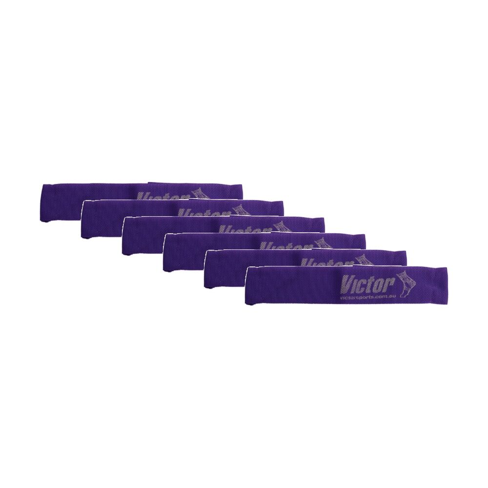 6PK Victor Sports Nylon Sash Team Divider For Activities Purple 1.2m