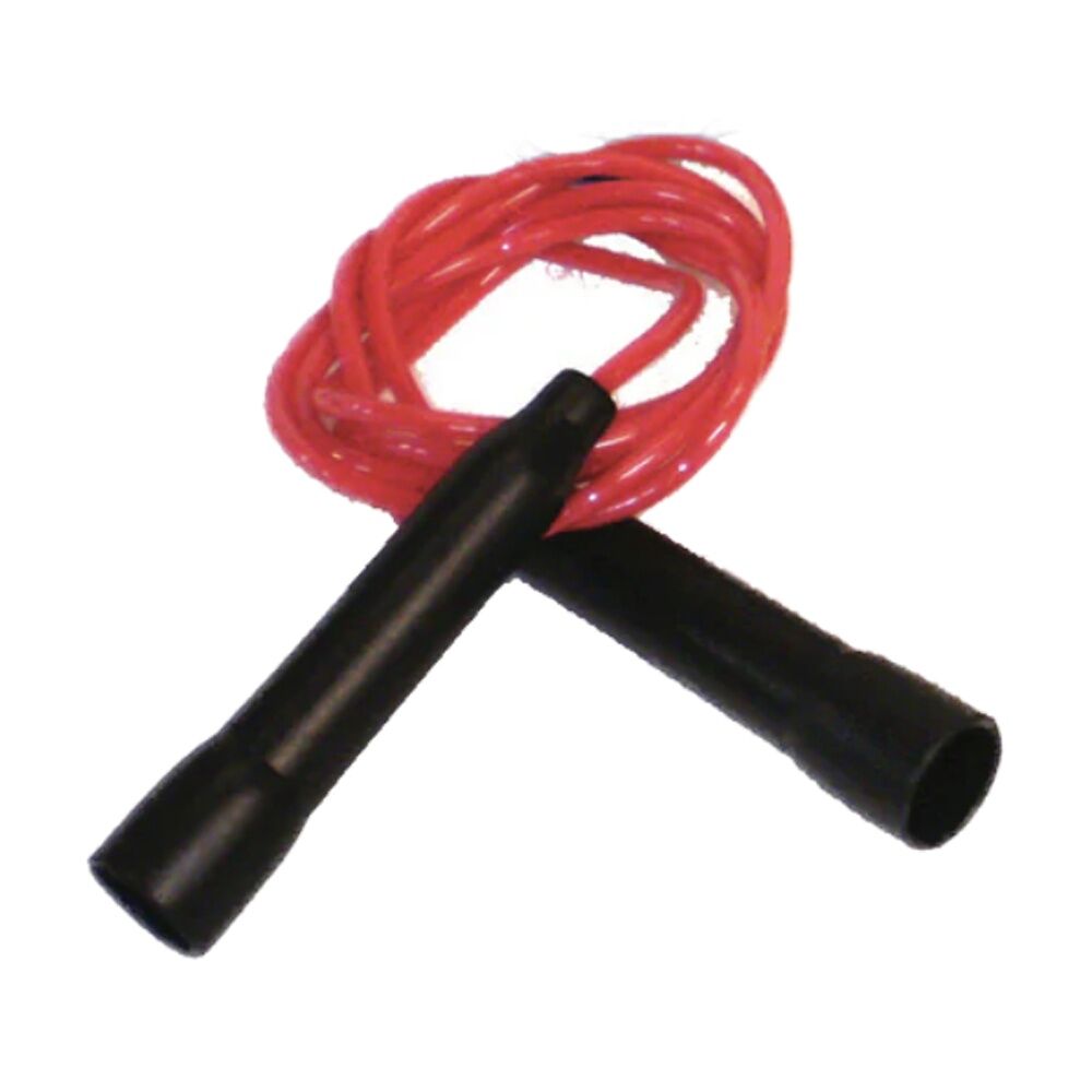 3PK Victor Sports Skipping Rope Easy Grip Handles Fitness Exercise Tool Red 2.1m