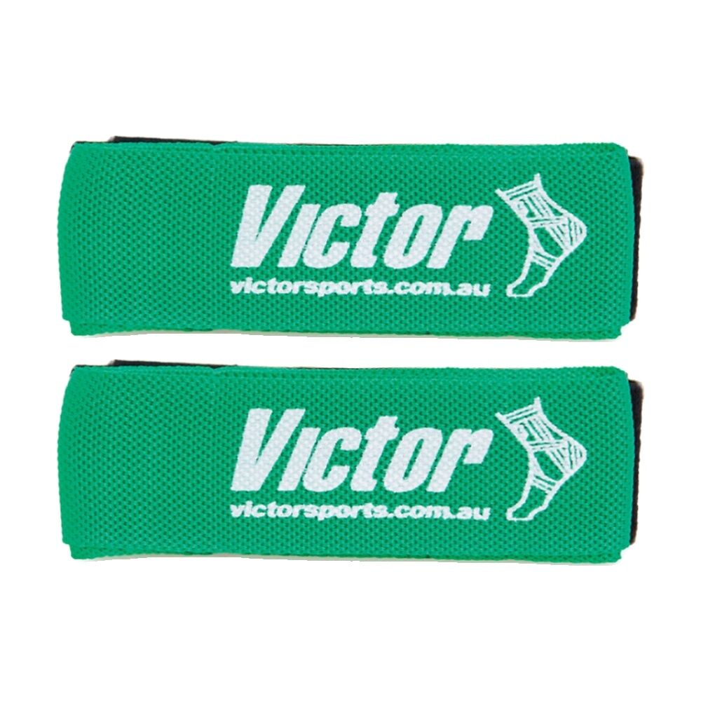 2x 3pc Victor Sports Tag-Belt Set Loop Fastener Belt Tags Green 150cm 50cm