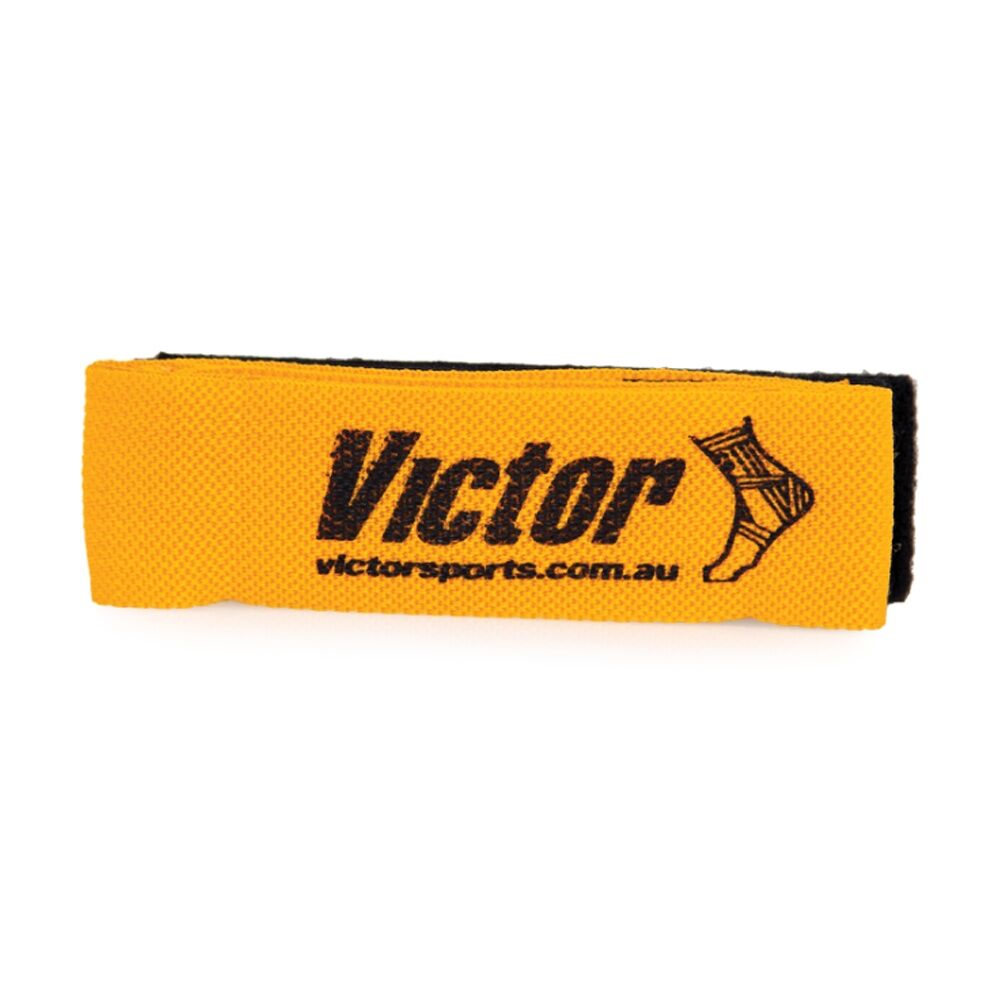 2x 3pc Victor Sports Tag-Belt Set Hook Fastener Belt Tags Orange 150cm 50cm