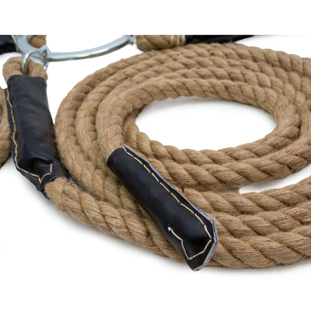 Victor Sports Tug Of War 4 Way Twisted Rope With Central Steel Ring 5m Ropes
