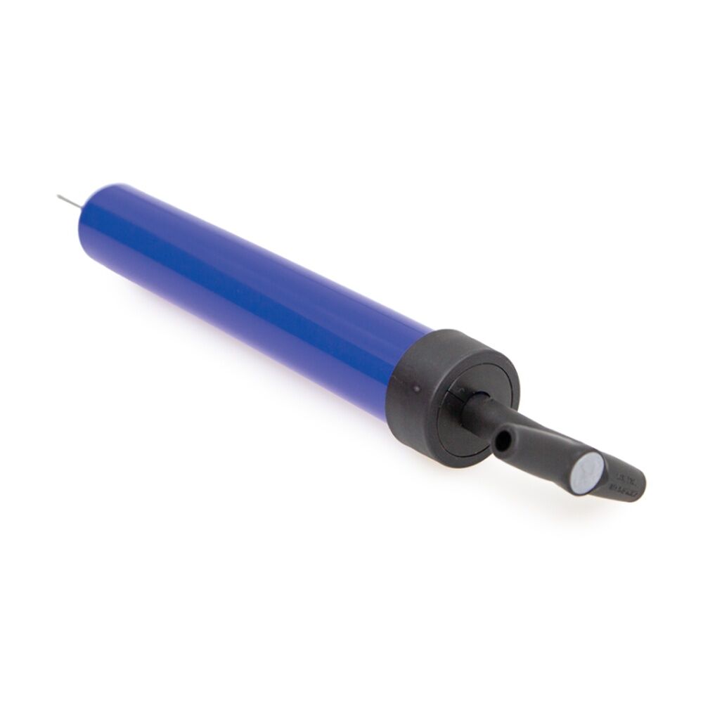 Victor Sports Hand Pump Single Action Manual Inflator For Sports Balls Blue