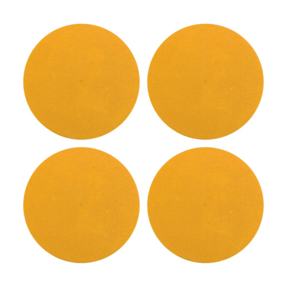 4PK Victor Sports Floor Marker Disc Outdoor Training Non-Slip Rubber Orange 24cm