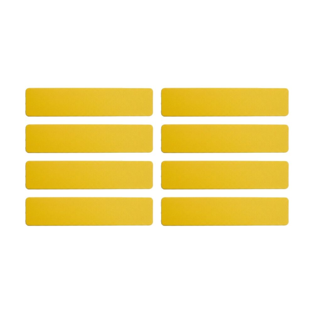 8PK Victor Sports Floor Marker Rectangle Outdoor Training Non-Slip Rubber Yellow