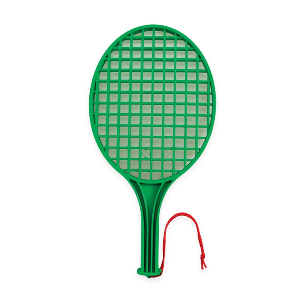 2PK Victor Sports Plastic Tennis Bat Lightweight Junior Green 18.5 In