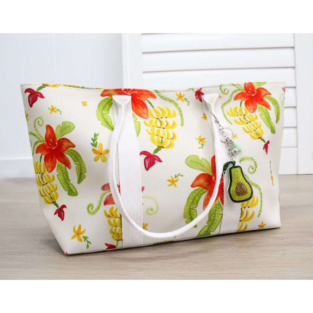 LVD Multicoloured Tropics Beach Essentials Tote Bag 55x15x30cm