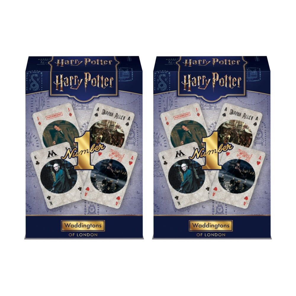 2PK Waddingtons Playing Cards Harry Potter Edition Classic Deck Ages 5+