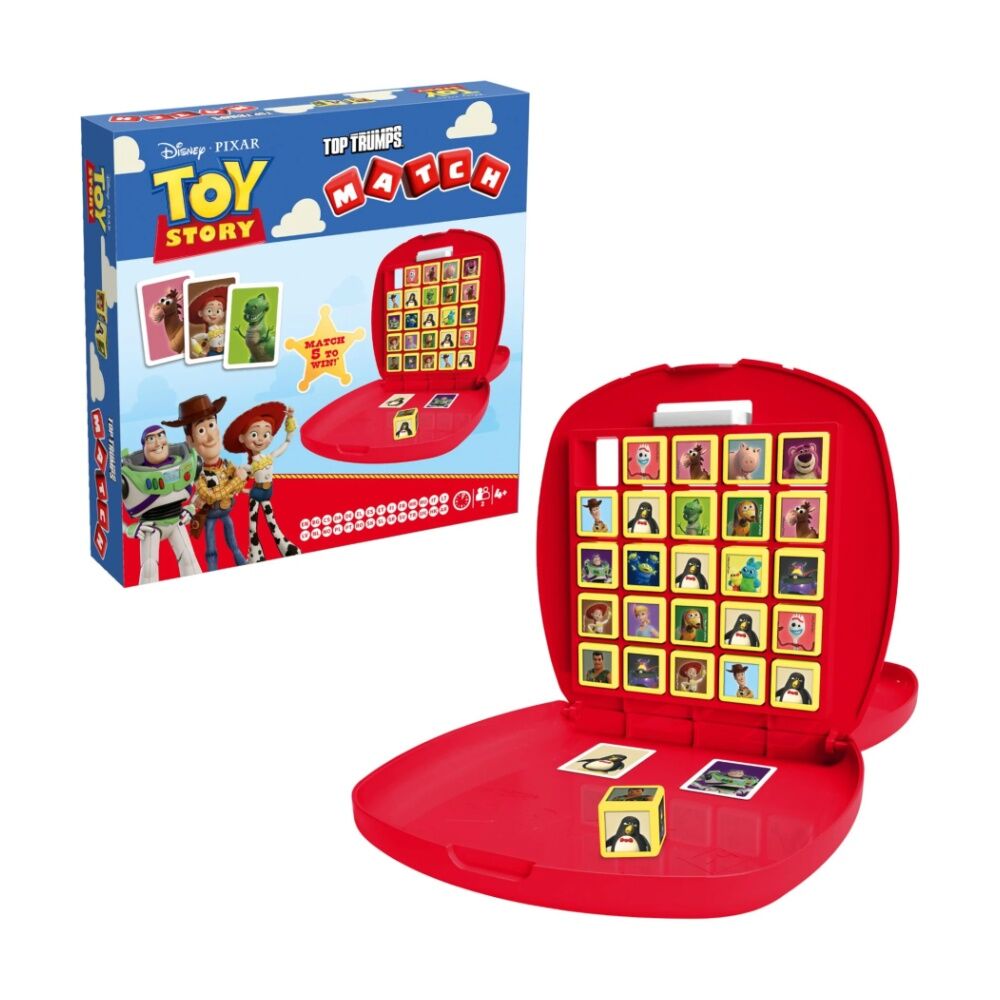 Toy Trumps Toy-Story Match The Crazy Cube Game Family Fun Ages 4+