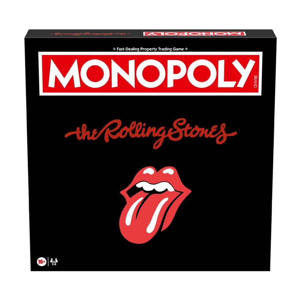 Monopoly The Rolling Stones Collector's Edition Board Game 16y+