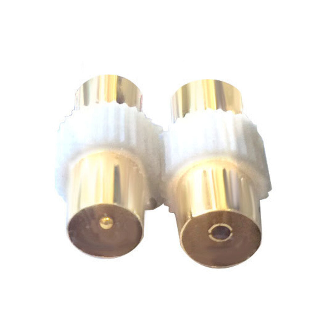 6pc Coax Female to Coax Female Socket/PAL Male to Male TV Antenna Adapter