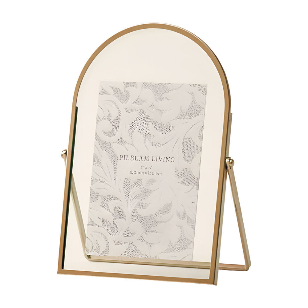 2PK Pilbeam Living Akira 4x6" Photo Frame Home Table Decor Portrait Silver 23cm